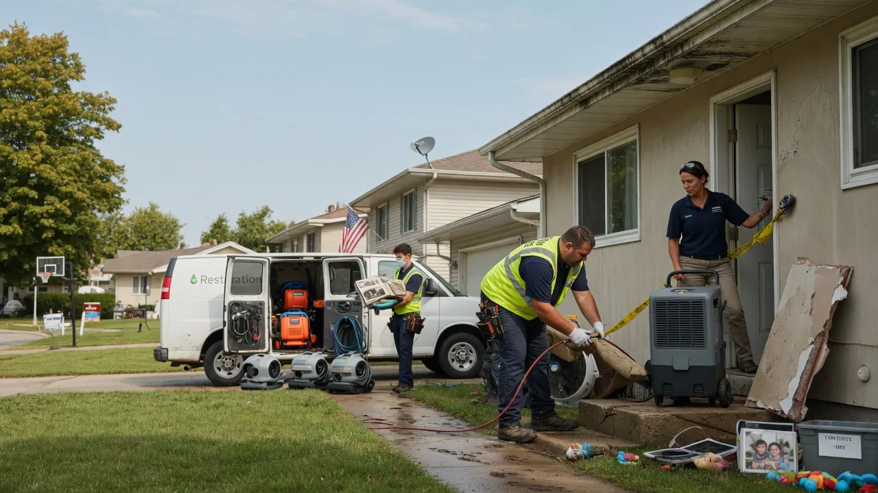 Water Damage Restoration in Chenoa, IL near me